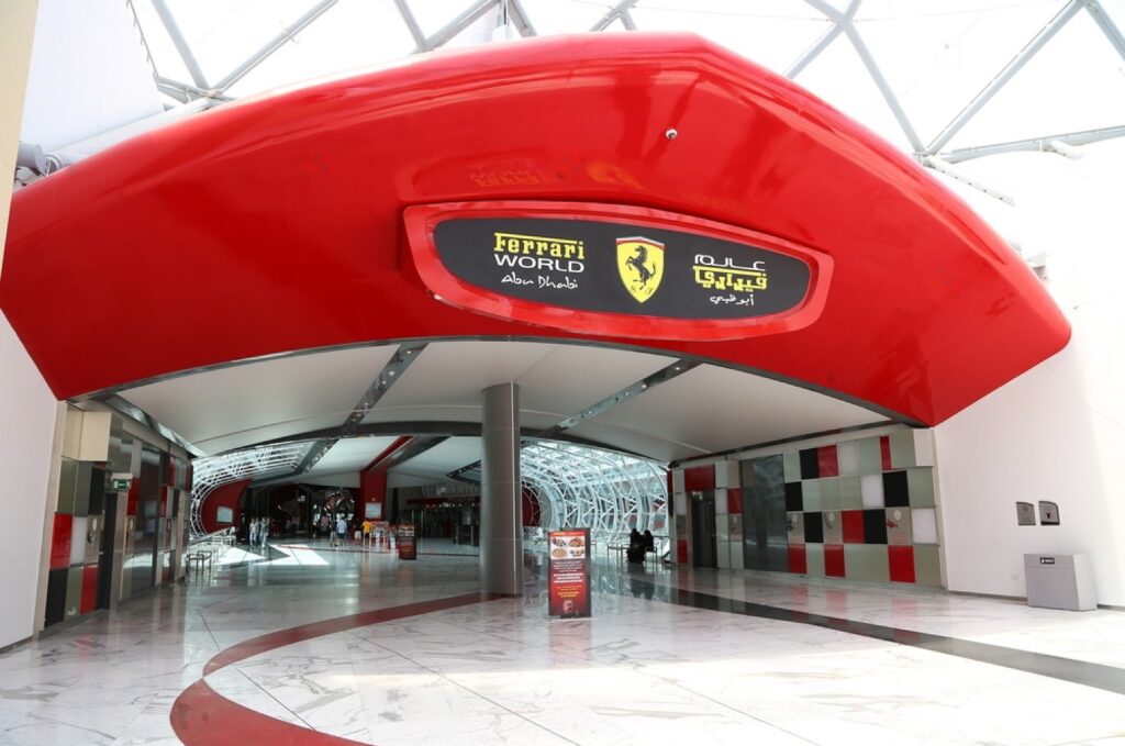 ferrari world entry point