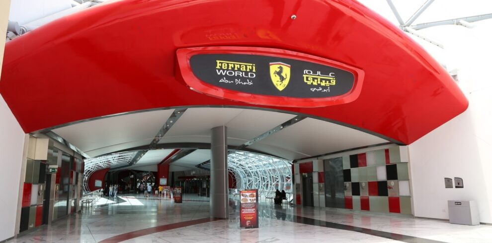 ferrari world entry point